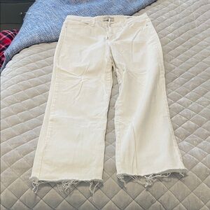 Sanctuary Cream Flare Jeans